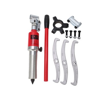 5T Hydrauliczny wyciągarka do kół z pompą, 3 szczęki, maszyna do rysowania
