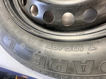 VOLVO C39 S40 V50 C70 S60 V60 S80 KOLO DOJEZDOVÉ REZERVY 16