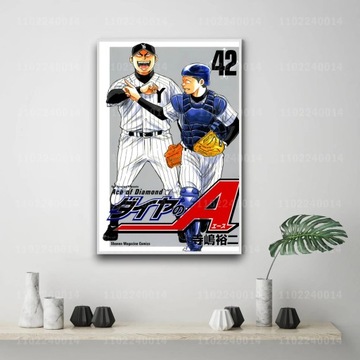 Plakat na płótnie Manga ace of diamond ii cartoon