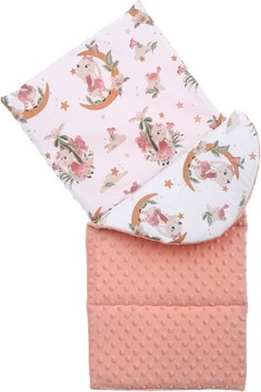 НАБОР ДЕТСКОГО КОКОНА NEST MINKY PIECE XXL BABYMAM, 7 ЭЛЕМЕНТОВ.