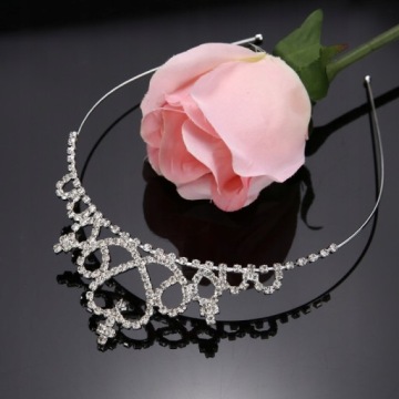 DIADEM TIARA причастие, резинка для волос KORONA свадьба