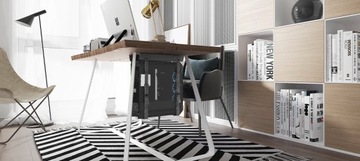 UCHWYT PODWIESZANY BONTEC DO KOMPUTERA PC JEDNOSTKI CENTRALNEJ POD BIURKO