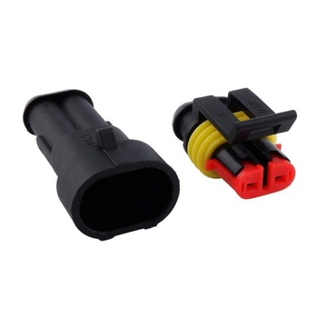 12 шт. НАБОР ГЕРМЕТИЧНЫХ РАЗЪЕМОВ SUPERSEAL ДЛЯ ЗАГЛУШКИ ШКАФА Водонепроницаемый автомобильный