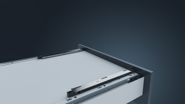 Выдвижной ящик Tacto Slimline с нажимным механизмом.