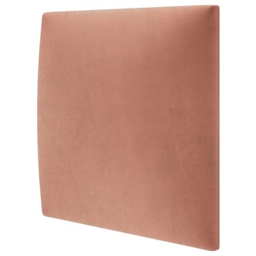 Panele tapicerowane ścienne 30x30 wezgłowie welur