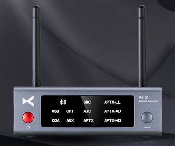 Bluetooth-передатчик xDuoo MX-01 — BT 5.3 — aptX HD LL Adaptive — до 100 м