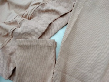 Włoski komplet dresowy DRES cienki bluza+ legginsy