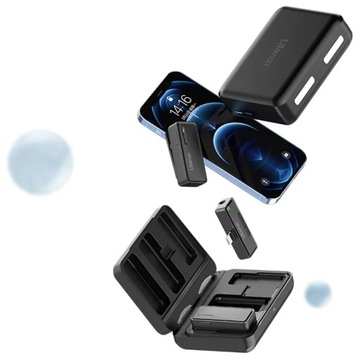 Mikrofon bezprzewodowy WiFi do IPhone 14 13 12 Pro