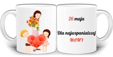 DLA NAJWSPANIALSZEJ MAMY MATKI KUBEK +PUDEŁK GW546