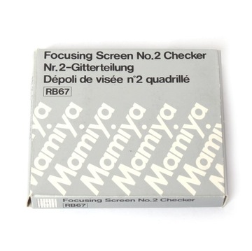 Фокусировочный экран Mamiya RB67 №2 шашка, состояние КАК НОВЫЙ