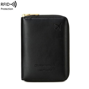 ПОРТАТИВНЫЙ КОШЕЛЕК ДЛЯ ПАСПОРТА С ЗАЩИТОЙ RFID-КАРТЫ