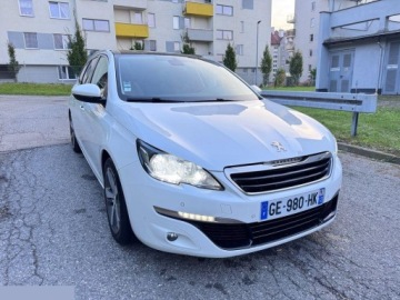 Peugeot 308 II SW 1.6 BlueHDi 120KM 2015 Peugeot 308 1.6 BlueHDi 120 Stop &amp; Start Allure 2015r, zdjęcie 7