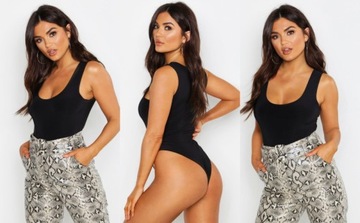 2F0B22 P24 BOOHOO CZARNE BODY SLINKY XL
