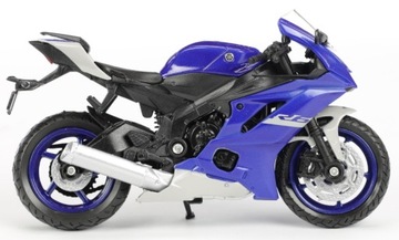 WELLY YAMAHA YZF-R6 1:18 Новая модель мотоцикла из металла