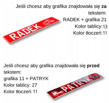 Tablica aluminiowa kolekcjonerska gadżet TIR