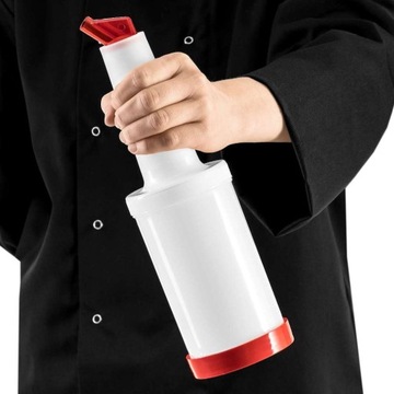 DYSPENSER BARMAŃSKI CZERWONY 1L FORGAST FG03230