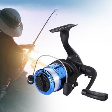 катушка для наживки Рыболовные катушки с синей леской