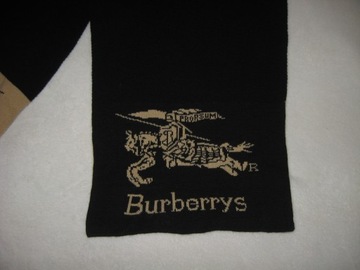 Burberry Burberrys ciepły szalik wełna nowy