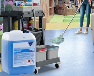 Средство Blizzard ECONOMIC для ежедневной чистки торговых автоматов, 10л.