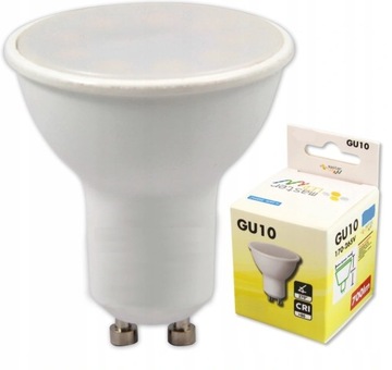 Żarówka halogen GU10 LED 230V CCD 5W zimny