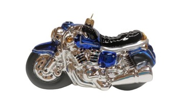 BOMBKI CHOINKOWE SZKLANE Motor 16x8 cm