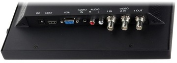 МОНИТОР VGA, 2XВИДЕО, HDMI, АУДИО, ПУЛЬТ VMT-155M 15