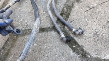 ACTROS MP4 AROCS СИНИЙ ШЛАНГ ОХЛАЖДАЮЩЕЙ ЖИДКОСТИ