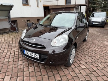 Nissan Micra IV Hatchback 5d 1.2 80KM 2011 Nissan Micra TYLKO 134tyśkm 1WŁAŚCICIEL 1.2B CLIMATRONIC 2011 ZADBANA Tekna, zdjęcie 1