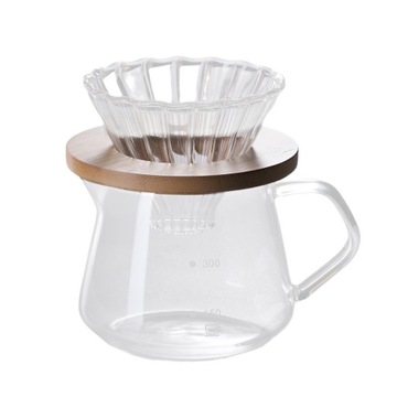 Kawy Dripper Żaroodporny Dzbanek Do Kawy Ręczne