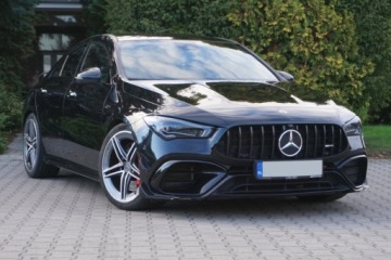 Mercedes CLA C118/X118 Shooting Brake AMG 2.0 45 S AMG 421KM 2022 Mercedes-Benz CLA 45S AMG 4Mat., Bezwypadek, SalonPL, Tempomat, Asyst par, zdjęcie 1