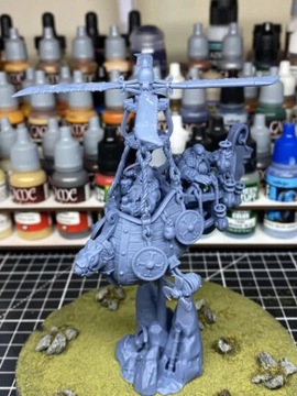 Летающая машина гномов - Highlands Miniatures Oldhammer Unit