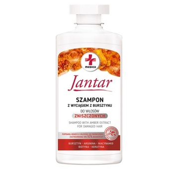 JANTAR MEDICA Szampon do włosów zniszczonych 330ml
