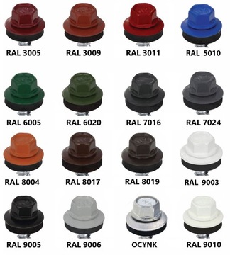 ВИНТЫ FARMERS 4,8x35 RAL 7016 FARMERS 250 шт WFD-48035 KLIMAS