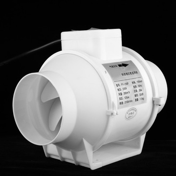 5-дюймовый канальный вытяжной вентилятор для гидропоники P2