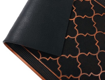 ДВЕРНОЙ КОВрик, РЕЗИНОВЫЙ ВХОД, НАРУЖНЫЙ, ПРОЧНЫЙ, 45x75см