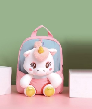 Рюкзак с талисманом для детского детского сада Unicorn для дошкольного возраста 2in1