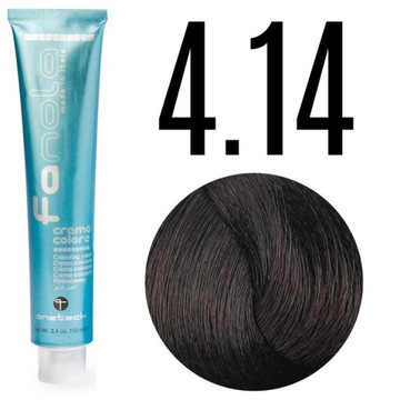 Fanola Crema Colore 100ml Farba do włosów 4.14