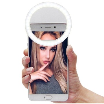 Бестеневая светодиодная кольцевая лампа для вашего телефона