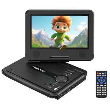 Přenosný DVD přehrávač s televizním tunerem 7" Baterie 2000 mAh