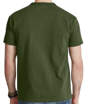 Koszulka t-shirt męski krótki rękaw Polo Ralph Lauren khaki r.L