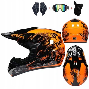 KASK MOTOCYKLOWY OFF-ROAD ENDURO MOTOCROSS M