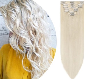 3609 Włosy półdługie naturalne blond s-noilite 16