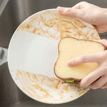 Креативная щетка для чистки губки Toast Sandwich.