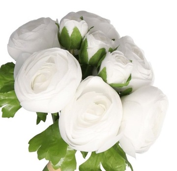PEONIA PIWONIA BUKIET SZTUCZNE KWIATY 24 CM 9 GAŁ