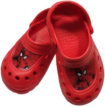 SPIDERMAN CROKSY KROKSY KLAPKI OGRODOWE MARVEL R24