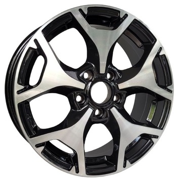 4× DISK HLINÍK NEO 653 ČERNÁ + LEŠTIČKA 6.5" X 16" 5X108 ET 50