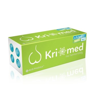 ALG PHARMA KRIOMED KREM MAŚĆ NA HEMOROIDY 1SZT SZTYFT