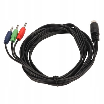 9-контактный кабель Plug and Play Mini DIN на 3 постоянного тока, 3,5 мм