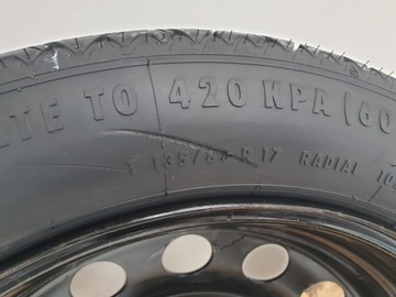 BMW E60 X3 E83 KOLO DOJEZDOVÉ DOJEZDOVDOJEZDOVÉ 135/80 R17 5X120 6758778