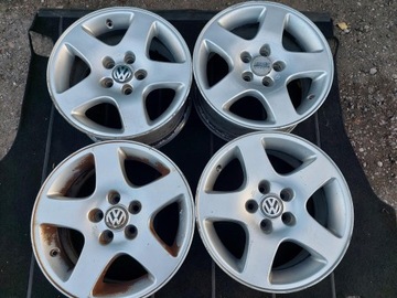 ALU RÁFKY 15" 5X100 VW AUDI SKODA SEAT GOLF IBIZA A3 POLO FABIA BEETLE FOX